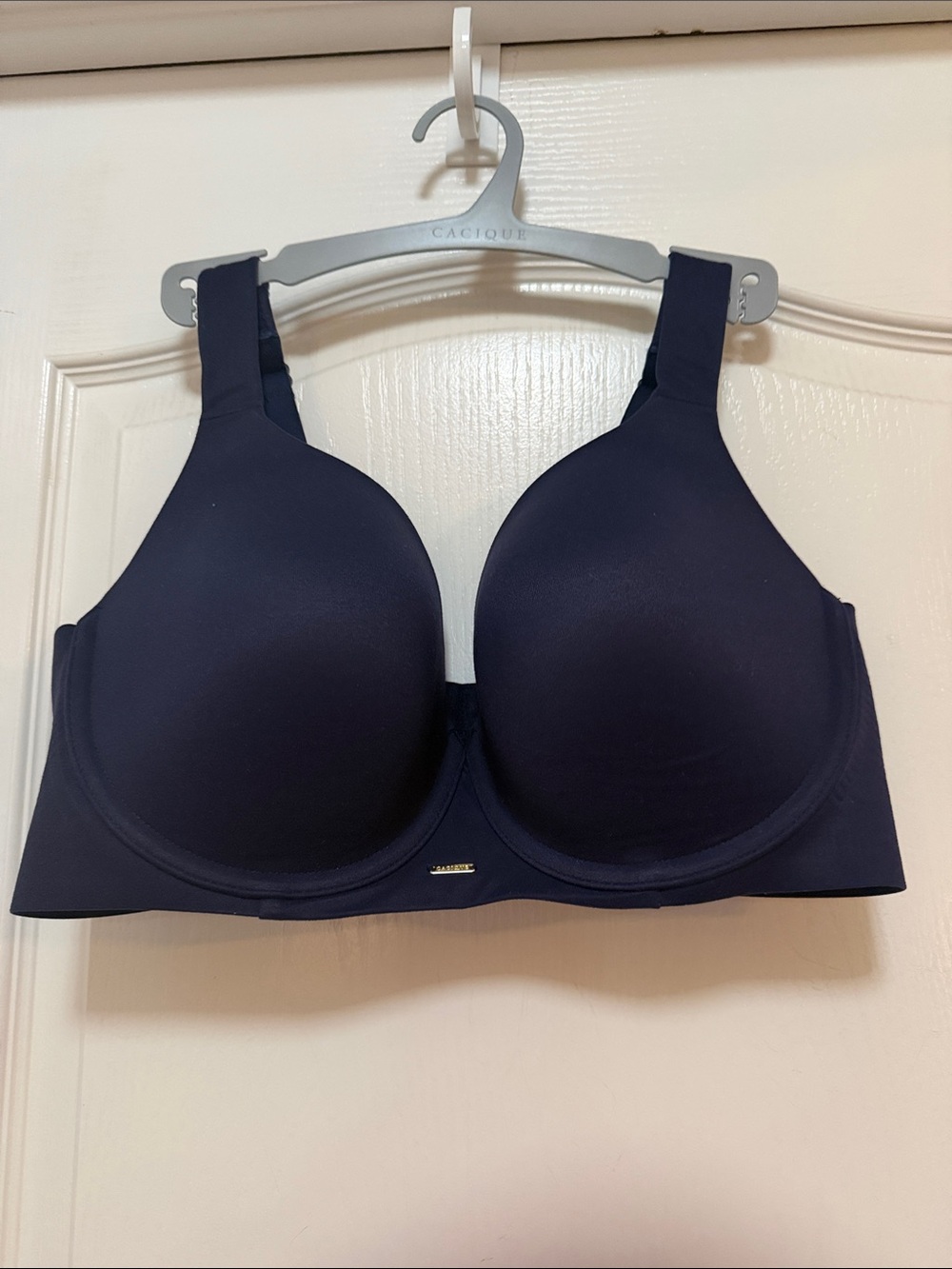 Lane Bryant Cacique modern luxe Balconette bra size 38DD dark blue color